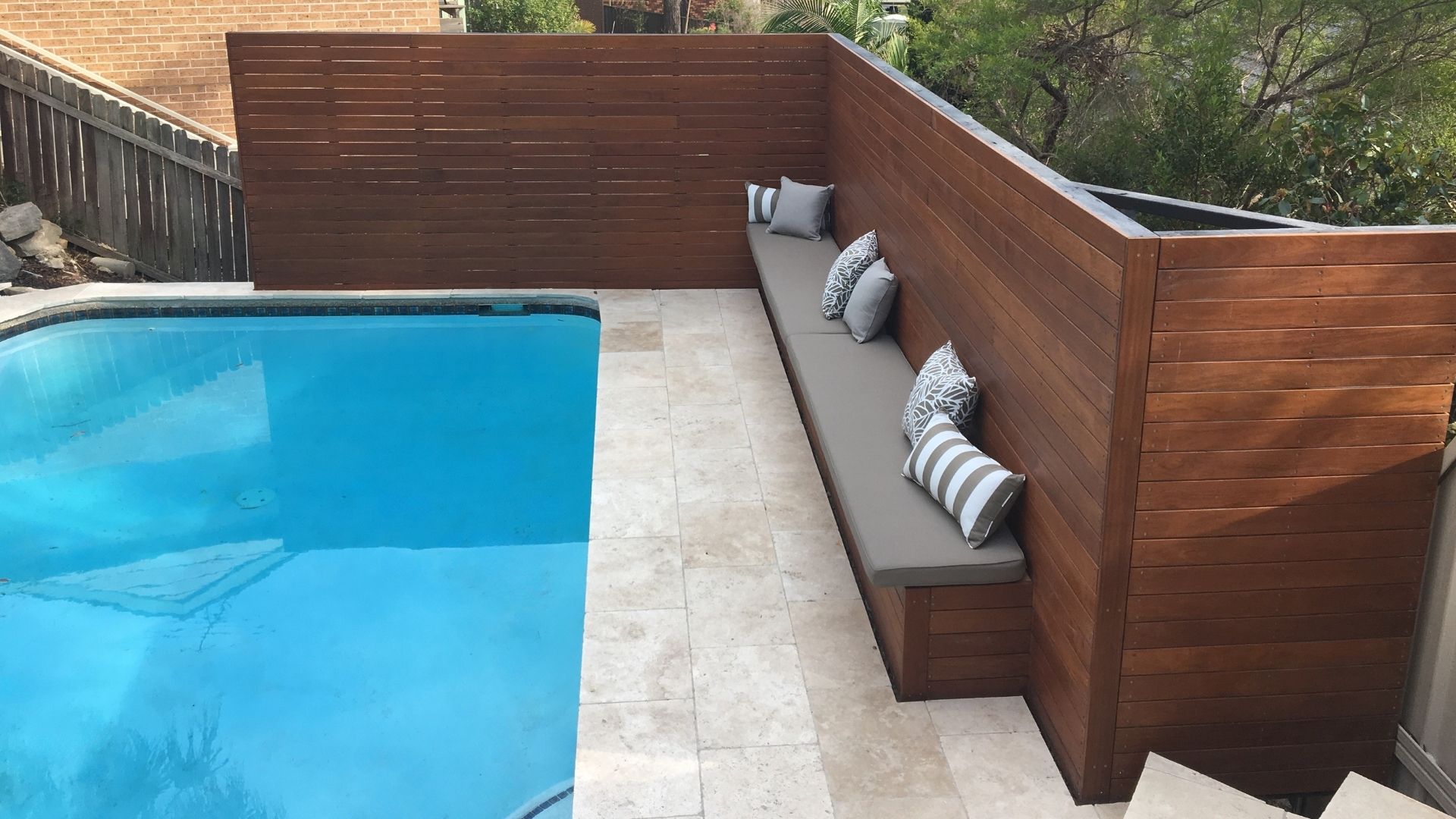 Bangor Pool Screening & Banquette Seating SMD